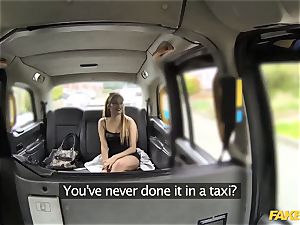 fake taxi cool chick in fishnet undergarments